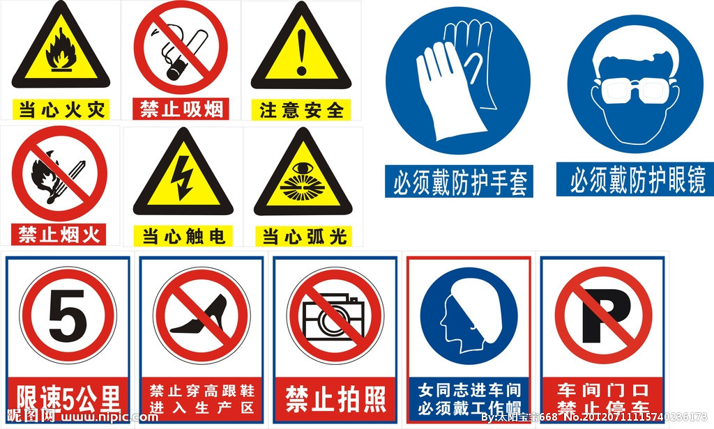 安全标志牌